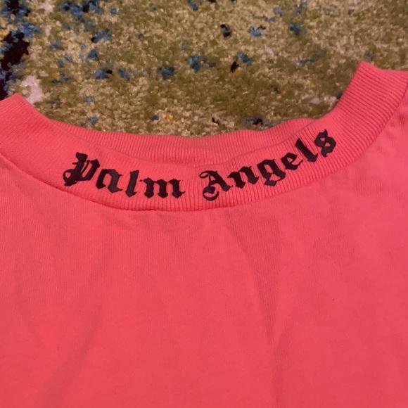 Long sleeve palm angels t - shirt